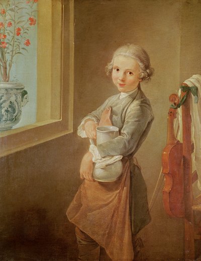 Der kleine Geiger von Nicolas Bernard Lepicie